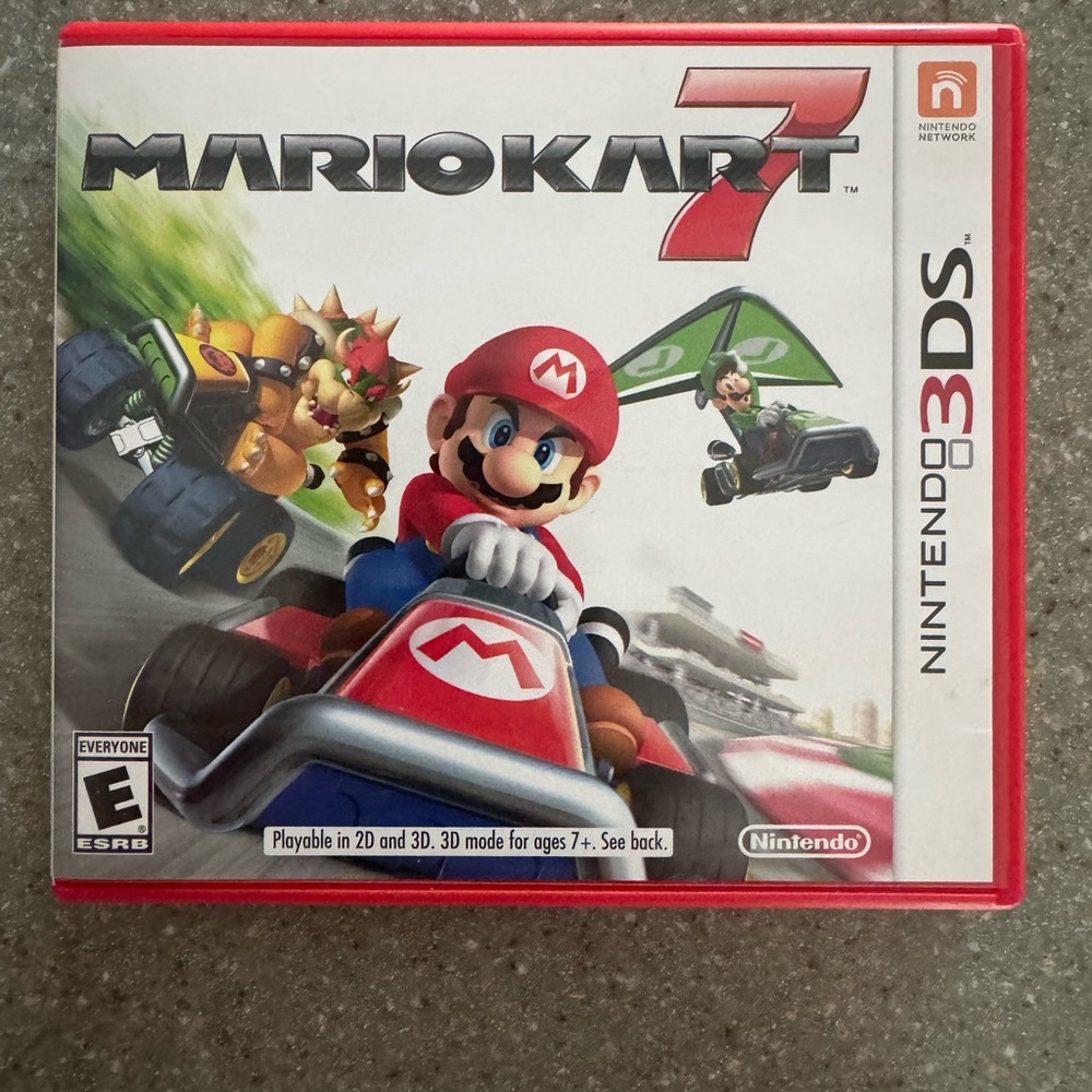 Nintendo Red 3DS Video Games Collection